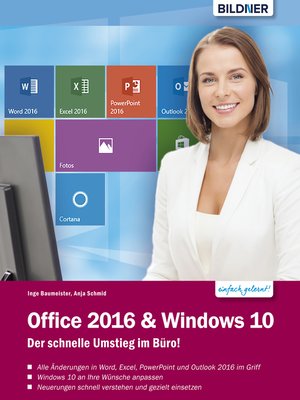 cover image of Office 2016 und Windows 10